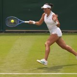 Jessica Pegula: élimination précoce à Wimbledon KEYSTONE/AP/Joanna Chan